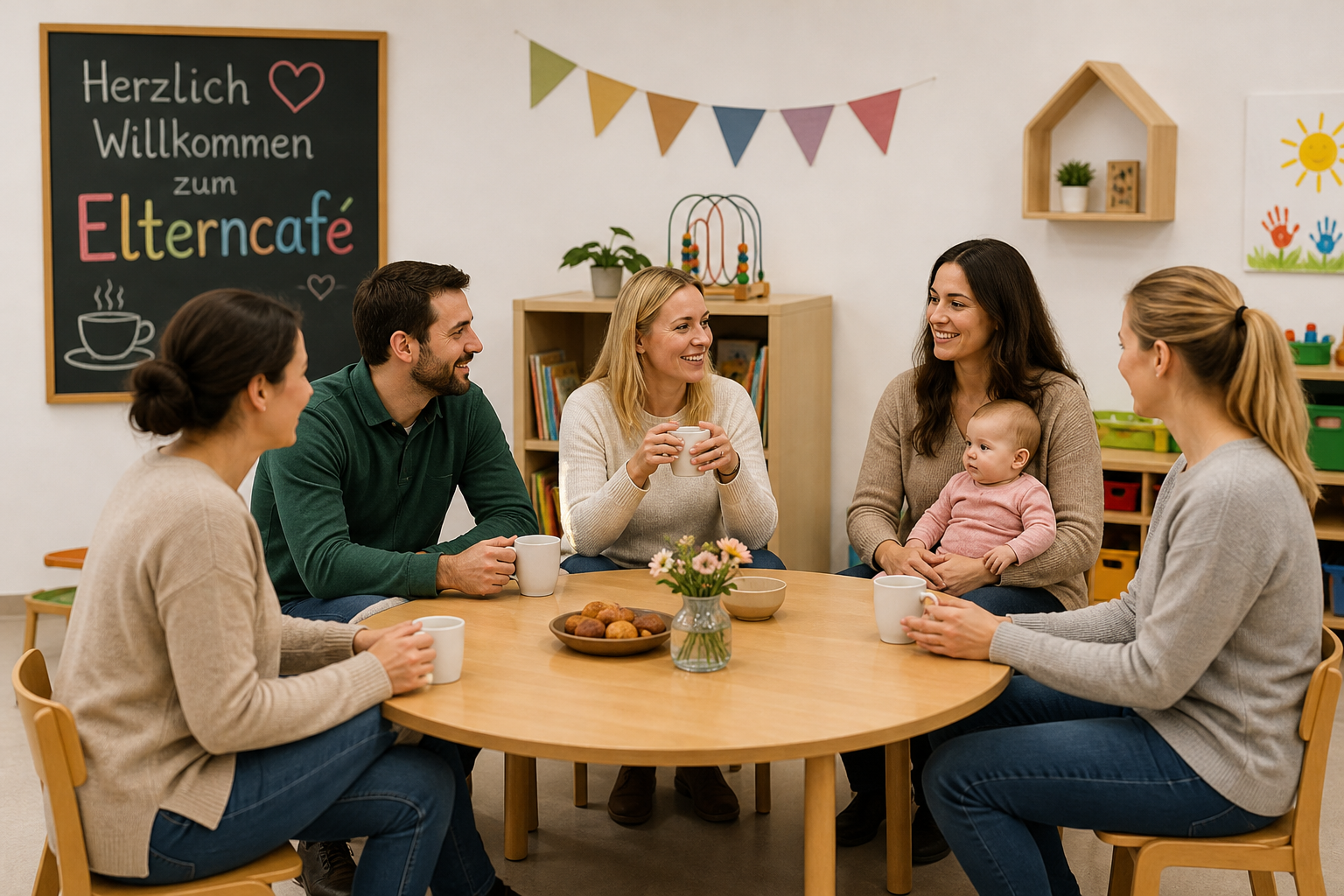 Herzlich willkommen im Elterncafé