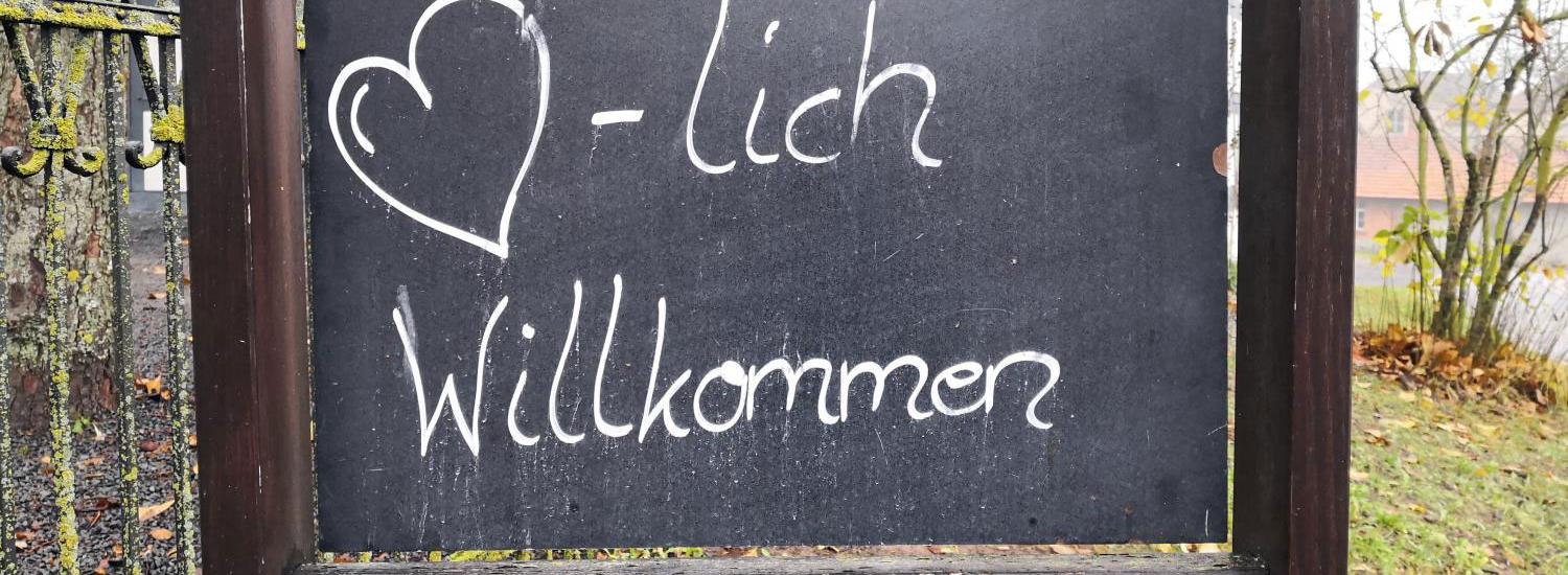 Herzlich willkommen!